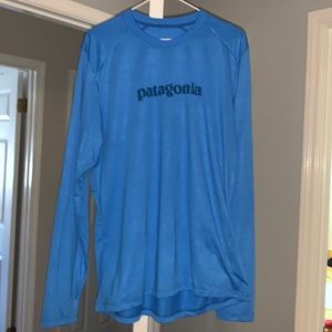 Sky blue long sleeve Patagonia